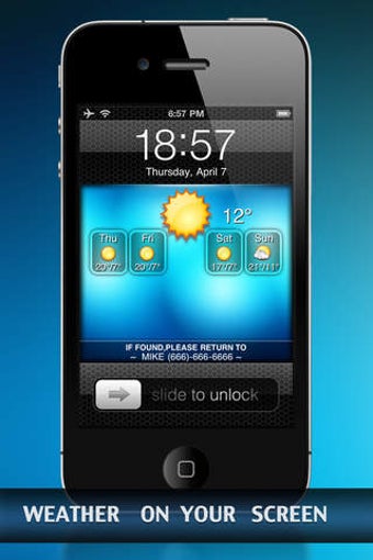 Imagen 0 para Weather Lock Screen