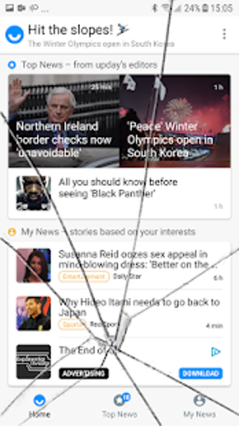 Image 1 for Cracked Screen Prank 3D