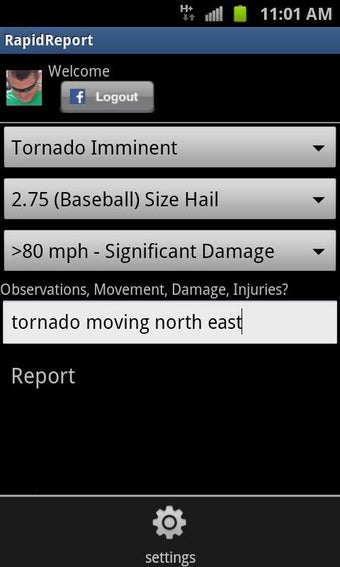 Image 0 for Rapid Report for Storm Ch…