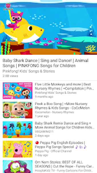 Imagen 0 para Baby Shark Songs & More K…