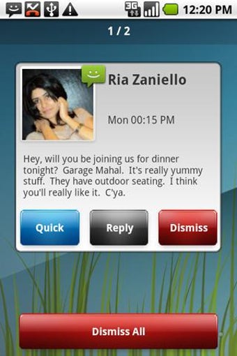 Imagen 1 para SMS Missed Call Popup Not…