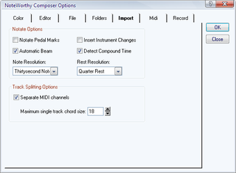Image 0 for NoteWorthy Composer