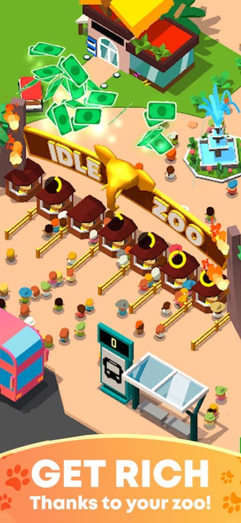 Image 3 for Idle Zoo Tycoon 3D