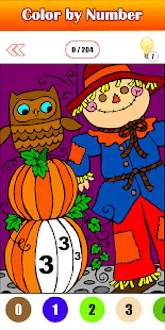 Image 2 for Adult Halloween Color By …