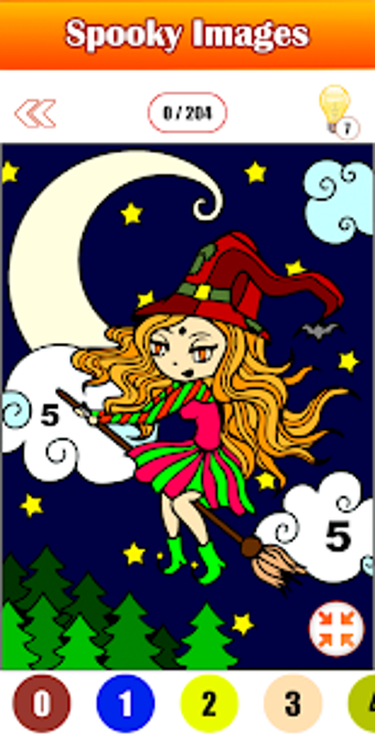 Image 3 for Adult Halloween Color By …