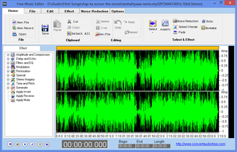 Image 0 for Free Music Editor