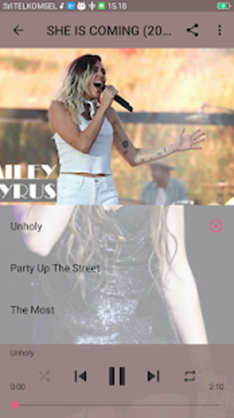 Image 2 for Miley Cyrus Popular Songs…
