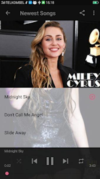 Image 0 for Miley Cyrus Popular Songs…