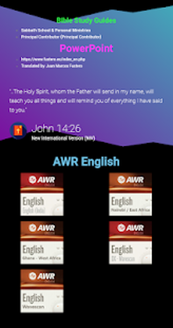 Image 0 for English Bible Study Guide…