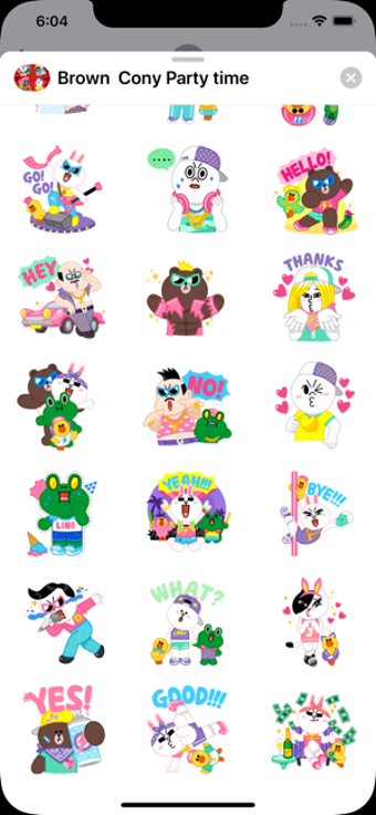Image 2 for Brown  Cony Party time St…