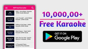 Imagen 1 para All Free Karaoke - Sing &…