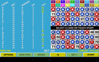 Image 0 for Keno 20 MultiCard Vegas C…
