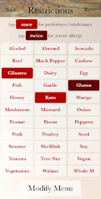 Imagen 0 para Menu Mod Employee