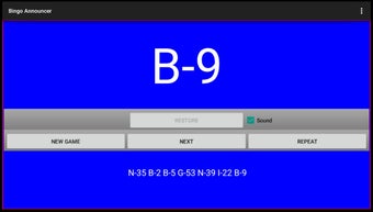 Image 1 for Bingo Announcer
