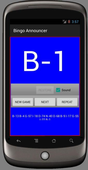 Image 1 for Bingo Announcer