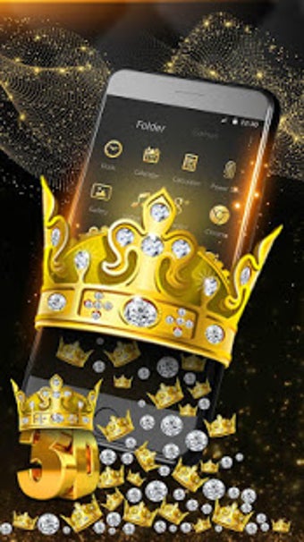 Image 3 for Luxury Golden Crown 3D
