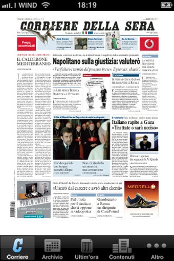 Imagen 0 para Corriere della Sera - Dig…