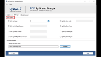 Imagen 0 para SysTools PDF Splitter