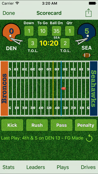 Image 0 for iTouchdown Lite Football …