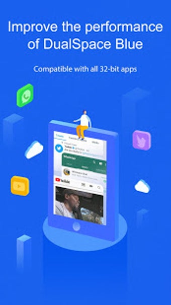 Image 1 for DualSpace Blue - 32Bit Su…