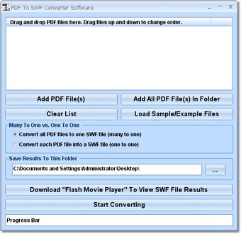 Image 0 for PDF To SWF Converter Soft…