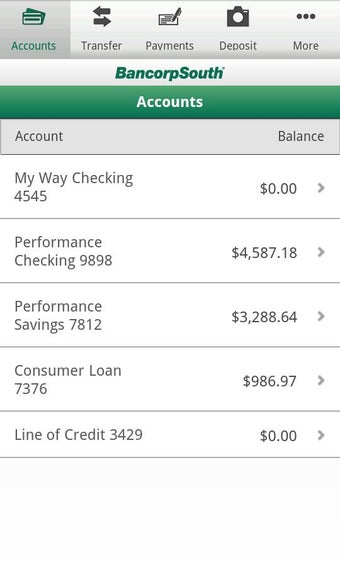 Imagen 0 para BancorpSouth Mobile