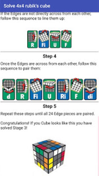 Imagen 2 para How To Solve 4x4 Rubik's …
