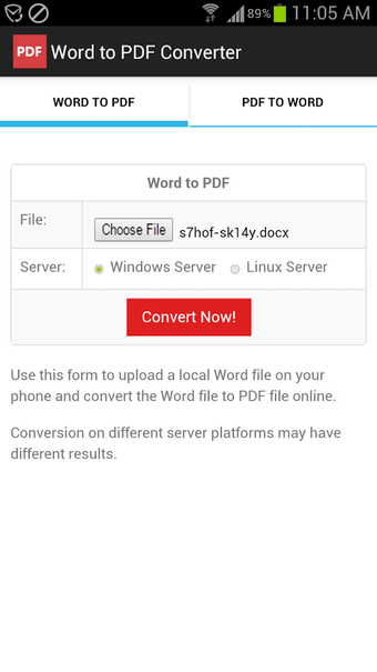 Image 1 for Word to PDF Converter