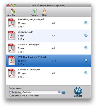 Imagen 0 para Enolsoft PDF to SWF for M…
