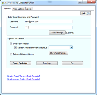 Imagen 0 para Easy Contacts Delete for …