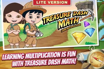 Image 0 for Treasure Dash Math Lite: …