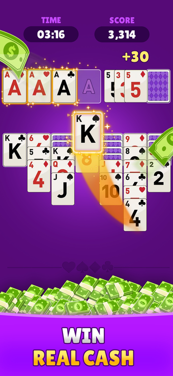 Image 0 for Solitaire Flash: Win Real…