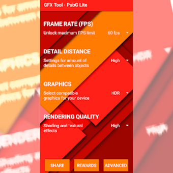 Imagen 0 para GFX Tool for PUBG LITE GA…