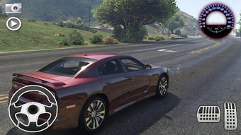 Image 2 for Driving Dodge Charger Mus…
