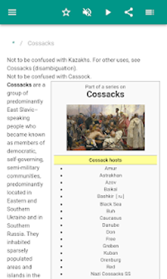 Image 0 for The Cossacks