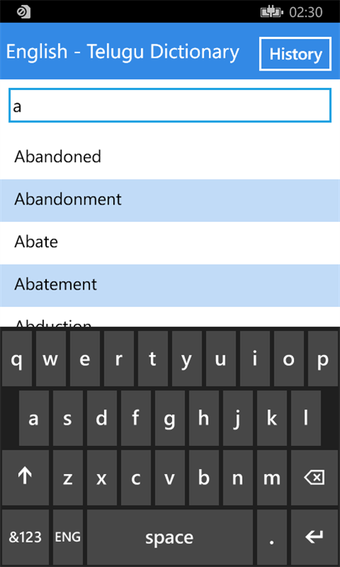 Image 1 for English - Telugu Dictiona…