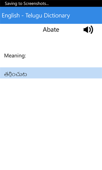 Image 0 for English - Telugu Dictiona…