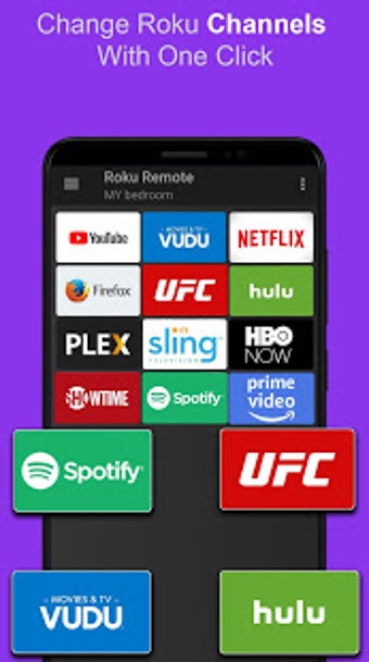 Imagen 3 para Roku Remote Control(WiFi+…