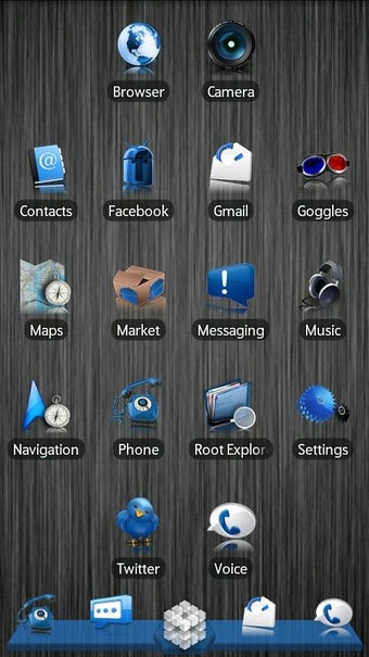 Imagen 0 para Blue ADW Theme