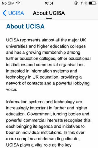 Image 0 for UCISA