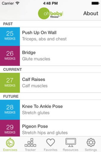 Image 0 for Pregnancy Exercise - Week…