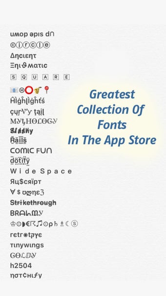 Image 0 for Fonts - for Instagram Bio…