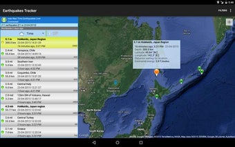 Image 1 for Earthquakes Tracker