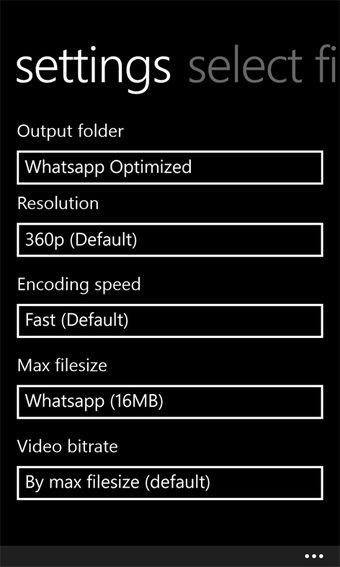 Image 1 for Video Optimizer for Whats…