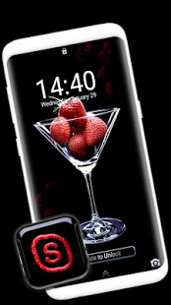 Image 1 for Strawberry Glass Launcher…