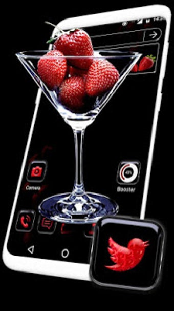 Image 0 for Strawberry Glass Launcher…