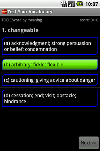 Imagen 2 para Test Your English Vocabul…