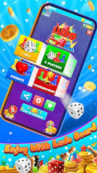 Imagen 2 para King of Ludo Dice Game wi…