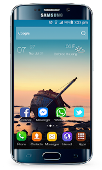 Image 1 for Launcher Nokia 8.1 Theme