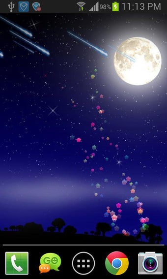 Imagen 0 para Meteors Free Live Wallpap…